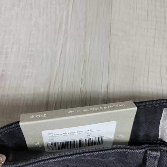 Everlane The Curvy Way-High Skinny Jean Black 28 Crop - Picture 6 of 7